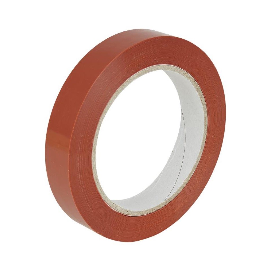 EtiTape 165 PP Strapping Tape - 375 Newton/inch - Orange - 15 mm x 66 m x 66 µm - per box of 120 rol ls