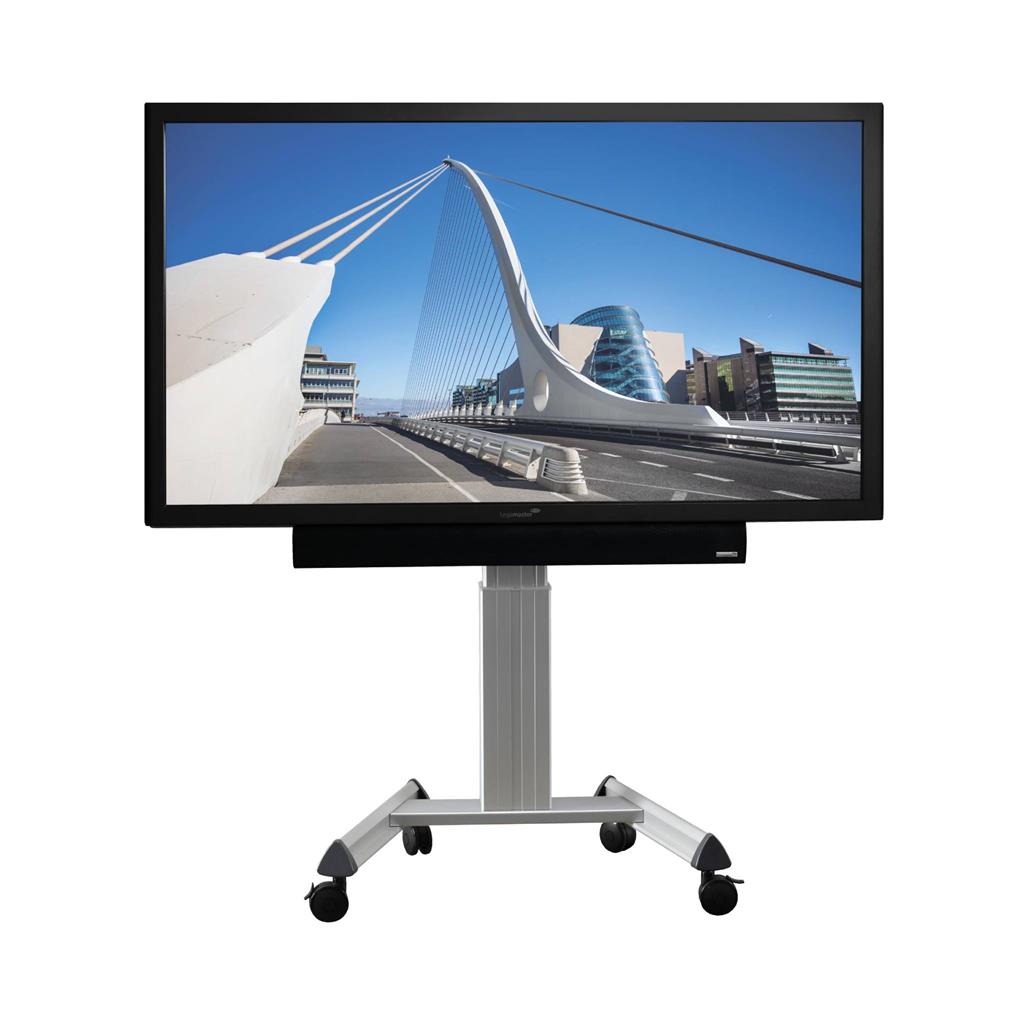 Legamaster e-Screen EHA mobile base on castors for e-Screen 46-86" - Grey - Grey -Electric, height  adjustable from 1072 to 1572 mm