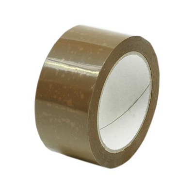 EtiTape PVC Single-sided adhesive tape for manual use - Havana - 25 mm x 66 m x 33 µm - per box of 7 2 rolls