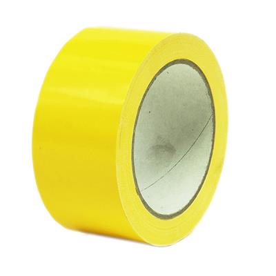 EtiTape PVC Single-sided adhesive tape for manual use - Yellow -50 mm x 66 m x 37 µm - per box of 36  rolls