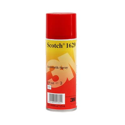 3M Scotch 1629 Antistatic Aerosol for Electrical Equipment and Textiles - Clear -400 ml - per box of  6 sprays