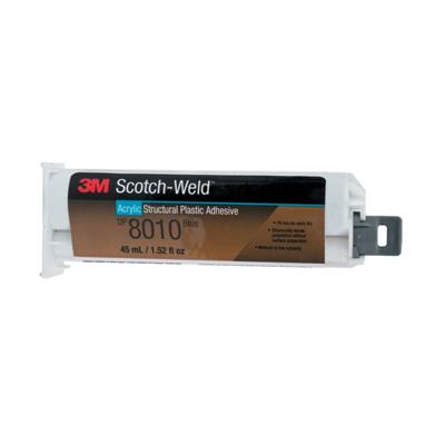 3M Scotch-Weld DP8010 Acrylic Structural Adhesive - Blue - 45ml - Per box of 12 pieces 