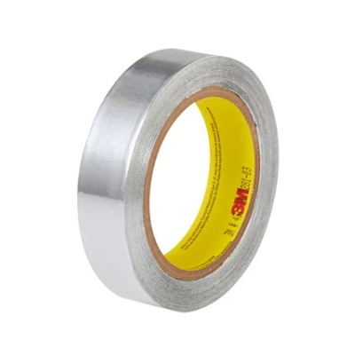 3M 431 Metallic adhesive tape - Silver - 12 mm x 55 m x 0.09 mm - Per box of 72 rolls 