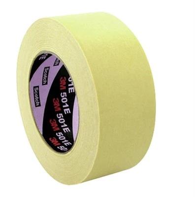 3M 501E Industrial masking tape special high temperature - Max 160 ° C - Beige - 24 mm x 50 m x 0, 15 mm - per box of 36 rolls