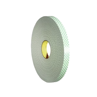 3M 4032 Double-sided polyurethane foam adhesive tape - White -50 mm x 66 m x 0.8 mm - per box of 5 r olls