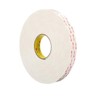 3M 4945P Double sided VHB acrylic foam tape - White - 9 mm x 33 m x 1,1 mm - per roll 
