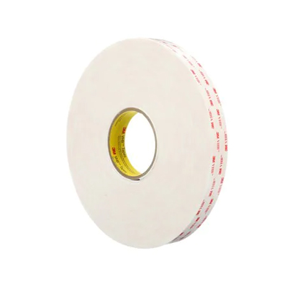 3M 4945P Double-sided acrylic foam tape VHB - White - 25 mm x 33 m x 1,1 mm - Per roll 