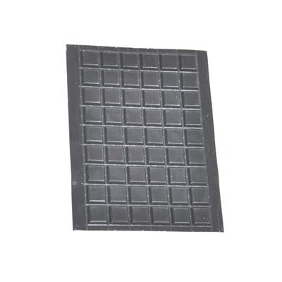 3M SJ5007 Protective adhesive stop - Square - Black -10,3 mm - per box of 3.000 pieces 