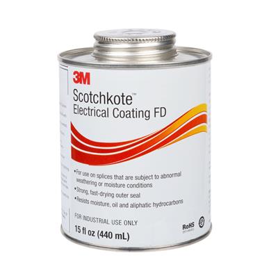 3M Scotchkote Revêtement isolant électrique FD - Séchage rapide - Brun440 ml - par boîte de 10 pièce s