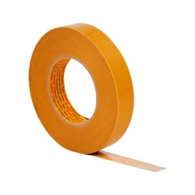 3M 9084 Double sided thin high performance adhesive tape with non-woven backing - Transparent - 19 m m x 50 m x 0,1 mm - per box of 60 rolls