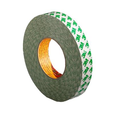 3M 9087 Double sided thin high performance adhesive tape with PVC backing - White - 25 mm x 50 m x 0 .26 mm - per box of 36 rolls