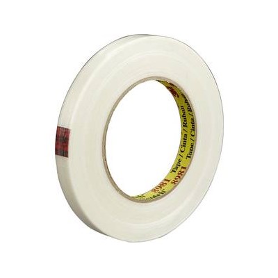 3M 8981 Reinforcement and strapping tape - Transparent - 50 mm x 50 m x 0.17 mm - per box of 18 roll s
