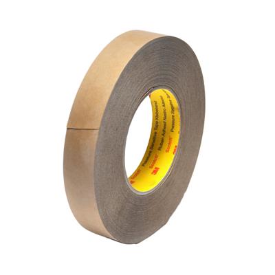 3M 9485 Double sided adhesive transfer tape for rough surfaces - Transparent -  25 mm x 55 m x 0,13 mm - Per box of 36 rolls