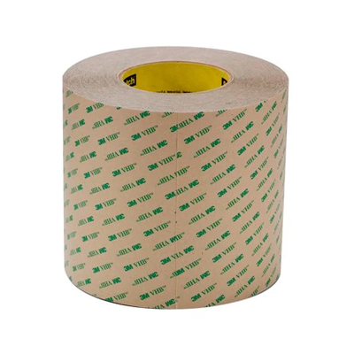 3M 9460PC VHB zelfklevende transfer tape met papierbeschermer - 610 mm x 55 m x 0.05 mm - Per rol 