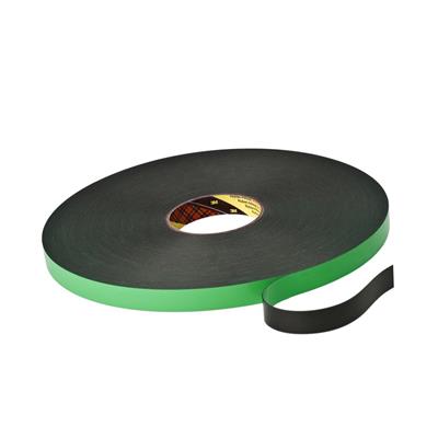 3M 9508B Double-sided foam tape - Black - 1500 mm x 66 m x 0.8 mm - per roll 