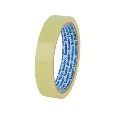 3M ET74 Polyester film adhesive tape - electrical - Yellow - 394 mm x 66 m x 0,005 mm - per roll 