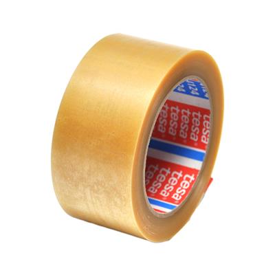 Tesa 4124 PVC Packaging Tape - Clear - 50 mm x 66 m x 38 µm - per box of 36 rolls 
