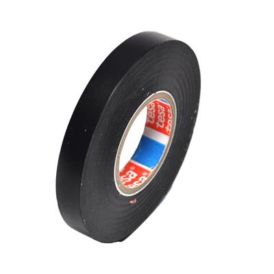 Tesa 4163 Tesaflex Multipurpose PVC Electrical Insulation Tape - 7000 Volt - Black - 12 mm x 33 m x  0,13 mm - per box of 144 rolls