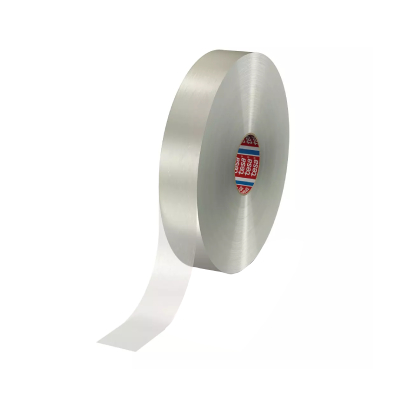 Tesa 60412 Packaging tape in 70% recycled PET - Post-consumer Recycled - Transparent - 50 mm x 66 m  - per box of 36 tapes