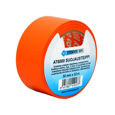 Advance AT 6000 Building tape - Orange - Building tape - 50 mm x 33 m x 0,11 mm - per box of 36 roll s