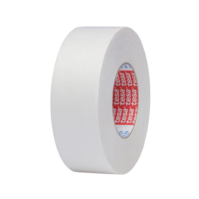TESA 4671 Gaffer Tape - 120 mesh - white - 50 mm x 25 m x 0.28 mm - Per box of 18 rolls 