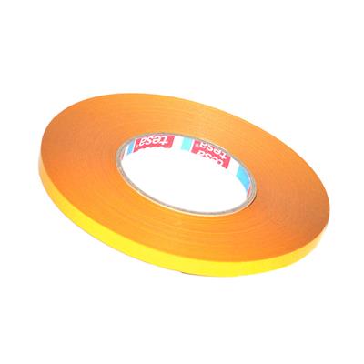 Tesa 4959 Dubbelzijdige dunne tape - acrylaatlijm met een niet-geweven drager - doorschijnend -  9 mm x 100 m x 0.115 mm - per doos van 96 rol