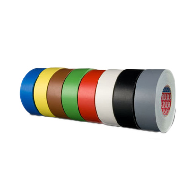 Tesa 4651 Cloth Tape for Packaging and Repair - Red - 75 mm x 50 m x 0.31 mm - per box of 12 rolls 