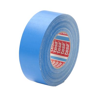 Tesa 4651 Gewebeband für Verpackung und Reparatur - Blau - 50 mm x 50 m x 0,31 mm - pro Karton mit 1 8 Rollen