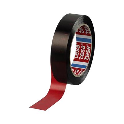 Tesa 4156 Masking tape for litho film - Hydrated Cellulose - Red - 24 mm x 66 m x 60 µm - Per box of  72 rolls