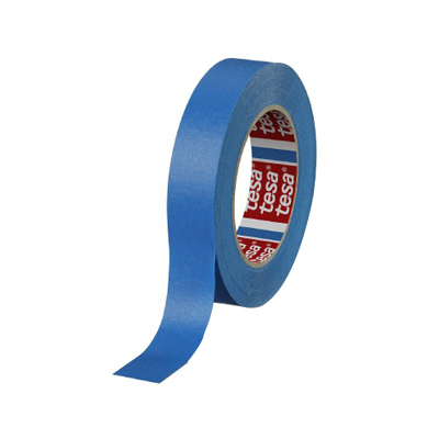 Tesa 60404 SPVC Packaging Tape - Blue - Replacement 4104 reference - 6 mm x 66 m x 65 µm - per box o f 24 rolls