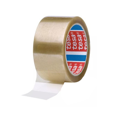Tesa 4024 PP Packaging Tape - Acrylic Adhesive - Clear - 75 mm x 66 m x 0,05 mm - per box of 24 roll s