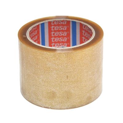 Tesa 4089 Packaging Tape - Carton Sealing Tape - Clear - 75 mm x 66 m x 50 µm - per box of 24 rolls 