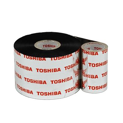 Toshiba TEC RG2 Ruban cire-résine - 55 mm x 600 m - pour imprimantes thermo-transfert - Near edge -  Noir