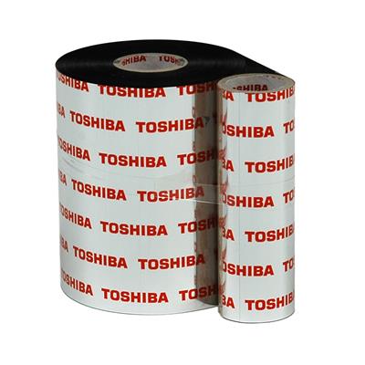 Toshiba TEC RG2 Ruban cire-résine - 102 mm x 600 m - pour imprimantes thermo-transfert - Near edge -  Noir