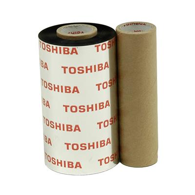 Toshiba TEC AG3 Wachs-Harzband - 110 mm x 270 m - für B452/BSX600-Drucker - Flat Head - Schwarz 