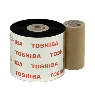 Toshiba TEC AS1 Ruban résine - 68 mm x 600 m - pour imprimante série BX et EX - Near Edge - Noir 