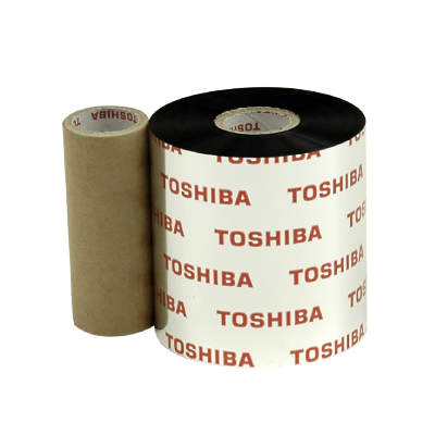 Toshiba TEC AG2 Ruban cire-résine - 84 mm x 600 m - pour imprimantes B-EX4T /B-SX5 - Near edge - Noi r