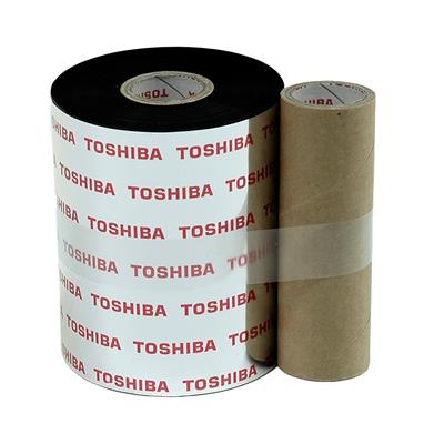 Toshiba TEC SG2 Ruban cire-résine - 102 mm x 600 m - pour imprimantes thermo-transfert - Near edge -  Noir