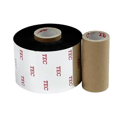 Toshiba TEC AG4 Wax-resin ribbon - 55 mm x 600 m - for thermal transfer printers - Near edge - Black  - per box of 10 ribbons