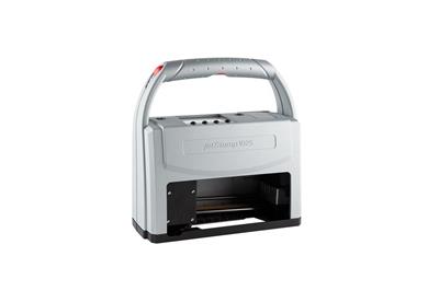 Reiner Jetstamp 1025 - Mobile Inkjet Printer - USB - display - Bluetooth - With P5-S-BK ink - For pa per and cardboard