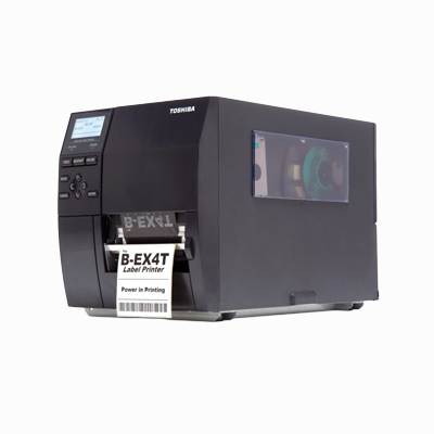 Toshiba B-EX4T3 Industrie-Etikettendrucker - 600dpi - kleiner Etikettendruck Thermotransfer und Ther modirekt - Usb-Lan