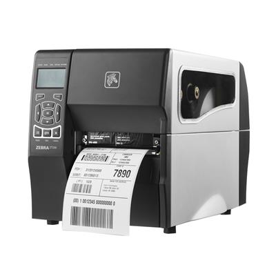 Zebra ZT230 Imprimante d'étiquette industrielle - 200dpi - Noir -Thermique directe et transfert ther mique