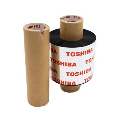 Toshiba TEC AW6F Wax Ribbon - 60 mm x 400 m - for B-SA4 TP/TM and BA4xx printer - Flat Head - Black 