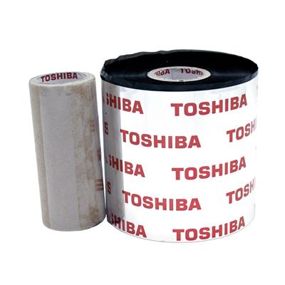 Toshiba TEC RS1 Ruban résine - 134 mm x 600 m - pour imprimantes thermo-transfert - Near edge - Noir  - par boîte de 10 rubans