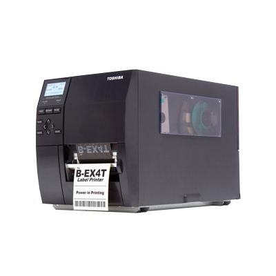 Toshiba B-EX4T1 Imprimante d'étiquette industrielle - 300 dpi - Usb - Lan - Transfert thermique et t hermique directe