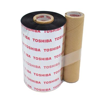 Toshiba TEC SG3F Wachs-Harz-Bänder - 110 mm x 45 m - für B-SA4 TP/TM-Drucker - Flachkopf - Schwarz 