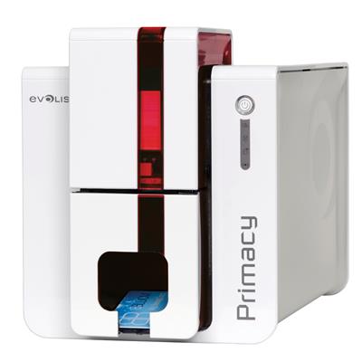 Evolis Primacy Simplex - Card printer - LCD display - 300dpi - Red - Single-sided monochrome - Therm al transfer