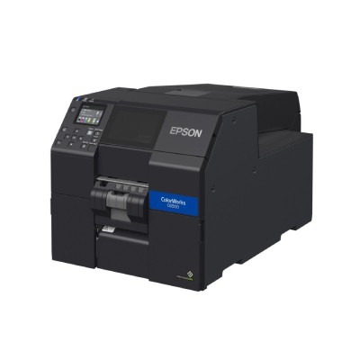 Epson ColorWorks CW-C6000Ae - Imprimante d'étiquettes couleur jet d'encre - Avec massicot - Largeur  étiquettes max. 112 mm - Ecran - USB - Ethernet