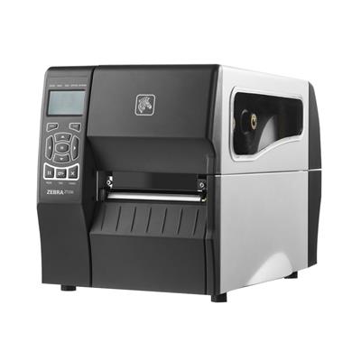 Zebra ZT230 Industrie-Etikettendrucker - 300dpi - Schwarz - Usb - Ethernet - Abziehmodul - Thermodir ekt und Thermotransfer