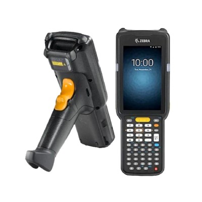 Zebra MC3300 Premium Portable Data Collection Terminal - 2D imager - 38-key FN keypad - Black - Gun  wrist - 4''- Bluetooth - Wifi